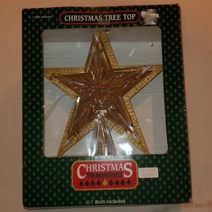 Vintage Christmas Tree topper - Star